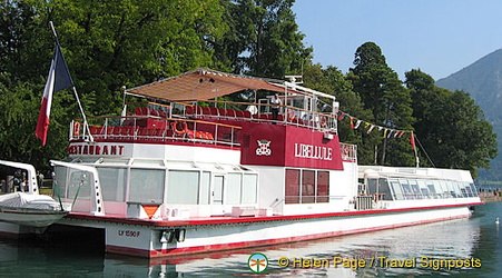 Annecy boat cruises