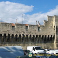Avignon city walls