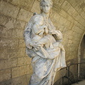 Statue of the Virgin Mary in the Pont d'Avignon chapel