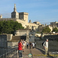 View from Avignon bridge