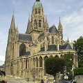 Bayeux - Normandy (3712 bisita) Cathedral Notre Dame stands where old Romanesque church was. Cathedrale Notre-Dame, Bayeux, Bayeux t... Bayeux - Normandy