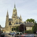 Bayeux - Normandy (3532 bisita) Bayeux town with view of Cathedrale Bayeux - Normandy