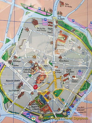 Map of Beaune 