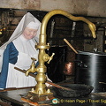 This nun is doing the cooking