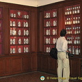 Pharmacy with cabinets of potions