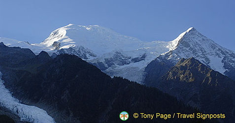 Chamonix and Mont Blanc, French Alps, France