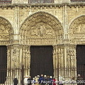 Central tympanum of the Royal Portal 