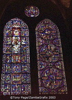 Chartres Cathedral stained glass window