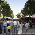 The village of Chateaubriant, and it's market day!