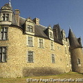 A chateau in Chateaubriant