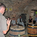 Wine-tasting, Fixin, Cote d'Or, France