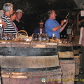 Wine-tasting, Gevry-Chambertin, Cote d'Or, France