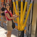 Giant pencils of Dijon