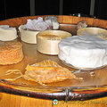 A most delicious choice of French cheeses
