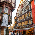 Timber-framed buildings on Rue des Boulangers