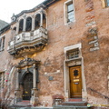 Ancient Corps de Garde building in Cathedral Square