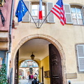 Archway to the Bartholdi Museum (1418 visits) Frédéric Auguste Bartholdi was the designer of the Statue of Liberty in New York. Hence the Americ... Archway to the Bartholdi Museum