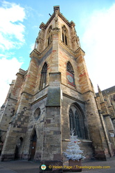 Façade and steeple of Église Saint-Martin