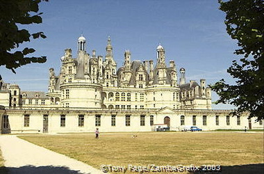 The skyline of delicate cupolas has been likened to a miniature oriental town [Chateaux Country - Loire - France]