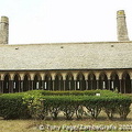 The Cloisters in the sky, Mont-St-Michel [Mont-St-Michel - France]