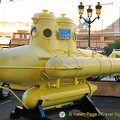 Monaco and Nice, France (1211 bisita) A yellow submarine in Monaco Monaco and Nice, France