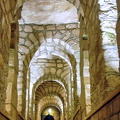 A graphic passageway in the Catacombes