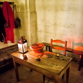 Preparation room where executioner's assistant prepares condemned prisoners for their execution.
