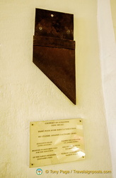 Guillotine blade believed to have been used on Lacenaire, a notorious murderer