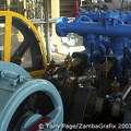 This engine once drove the lift in the Eiffel Tower