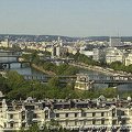 Views from the Eiffel Tower 