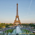 The Jardins du Trocadéro and the Eiffel Tower