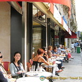 A typical café scene in St-Germain des-Prés