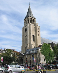 Eglise St-Germain des-Prés - oldest church in Paris