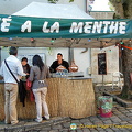 A mint tea stall