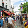 rue Norvins, a main street in Montmartre