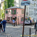 Corner of  rue de l'Abreuvoir and rue des Saules