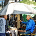 Artist at work on the Place du Tertre