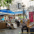 Stalls at the Place du Tertre