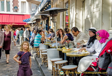Cafés on Place du Tertre