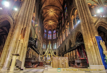 View of the Choir of Notre-Dame Cathedral