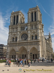 French Gothic West Facade