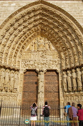 Central portal - Portal of the Last Judgement