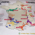 Map of French wine regions