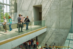 Entrance to Les Nymphéas, Monet's water-lily series