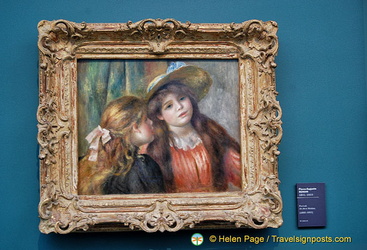 Portrait de Deux Fillettes by Renoir