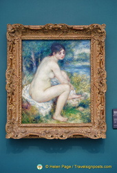 Femme Nue dans un Paysage by Renoir