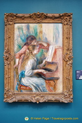 Jeunes Filles au Piano by Renoir