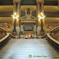 Palais Garnier's grand staircase