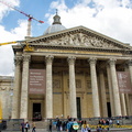 The Panthéon was converted from a church to a mausoleum after the Franco-Prussian War
