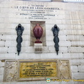 Urn with the heart of Léon Gambetta, 45th Prime Minister of France